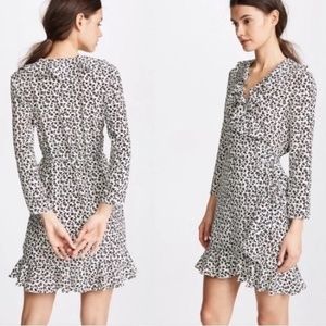 Veronica Beard Floral Wrap Dress (Size 10)